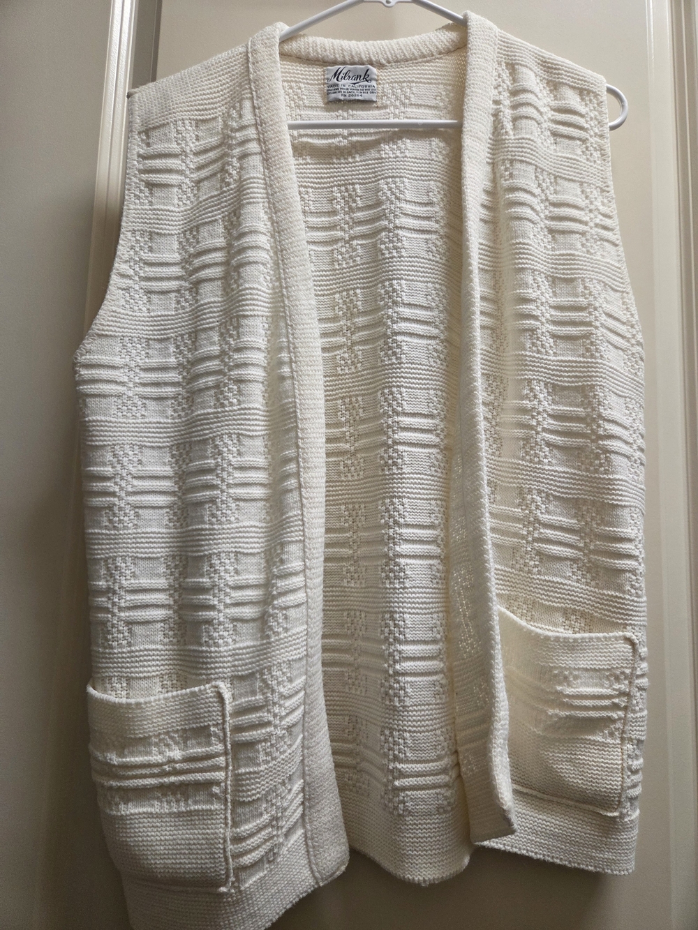 🍍Sleeveless Knit Cardigan Vest